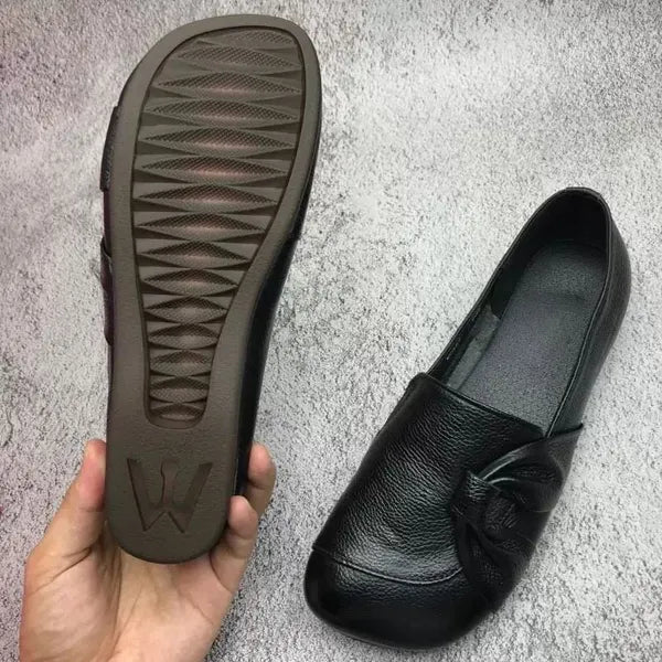 Chaussures en cuir antidérapantes ComfortWalk - Confort et sécurité - Projet Paris - Idéales pour le quotidien