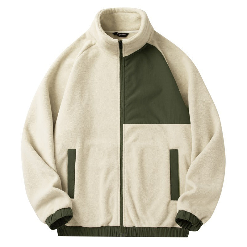 Veste oversize avec fermeture éclair pour hommes - Projet Paris - Confort et style - Parfaite pour l'hiver