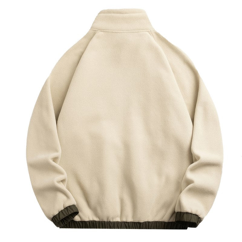 Veste oversize avec fermeture éclair pour hommes - Projet Paris - Confort et style - Parfaite pour l'hiver