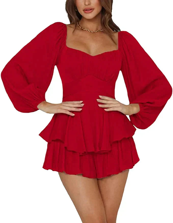 Robe à volants Lichi - Projet Paris - Style féminin et fluide - Idéale pour un look estival léger
