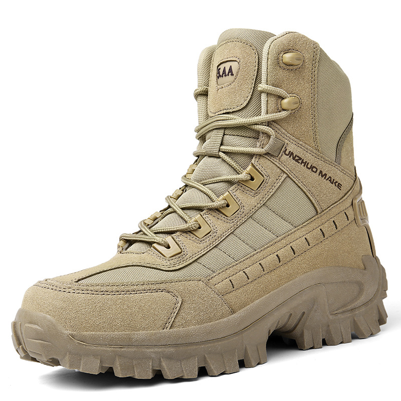 Bottes d'hiver tactiques militaires extrêmes - Résistance et protection - Projet Paris - Semelle antidérapante