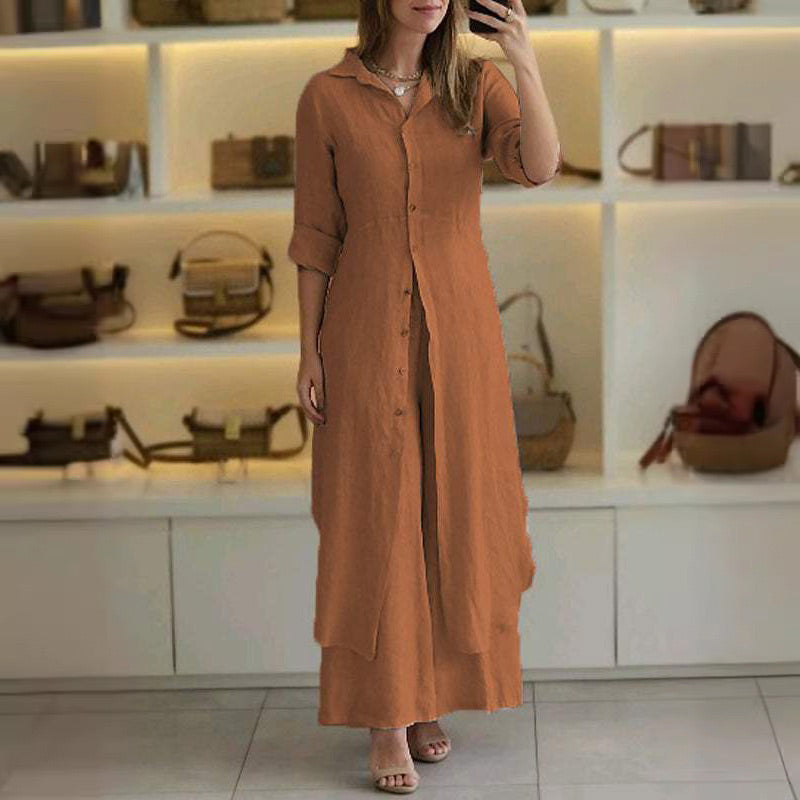Ensemble Deux Pièces – Projet Paris – Confort absolu – Parfait pour une tenue casual stylée