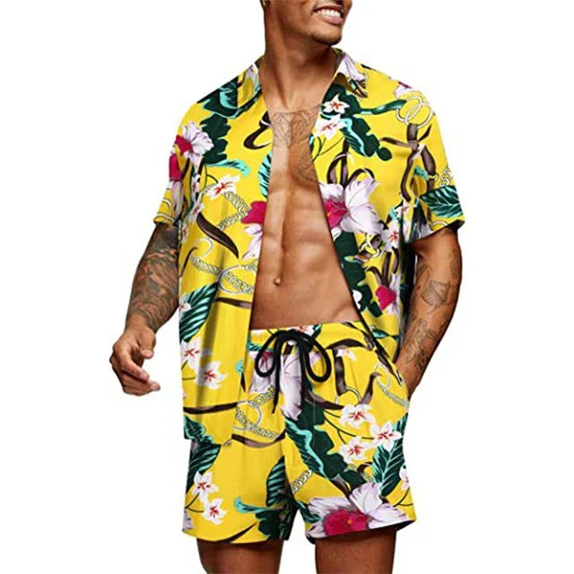 Chemise Tropicale d'Été pour Homme – Carling – Projet Paris – Idéale pour la Plage et les Vacances