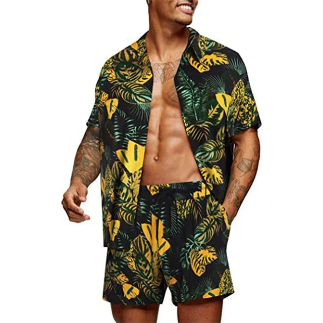 Chemise Tropicale d'Été pour Homme – Carling – Projet Paris – Idéale pour la Plage et les Vacances