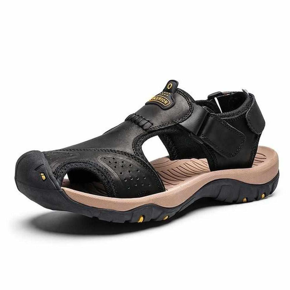 Sandales de randonnée en cuir pour homme - North Royal - Projet Paris - Confort et robustesse
