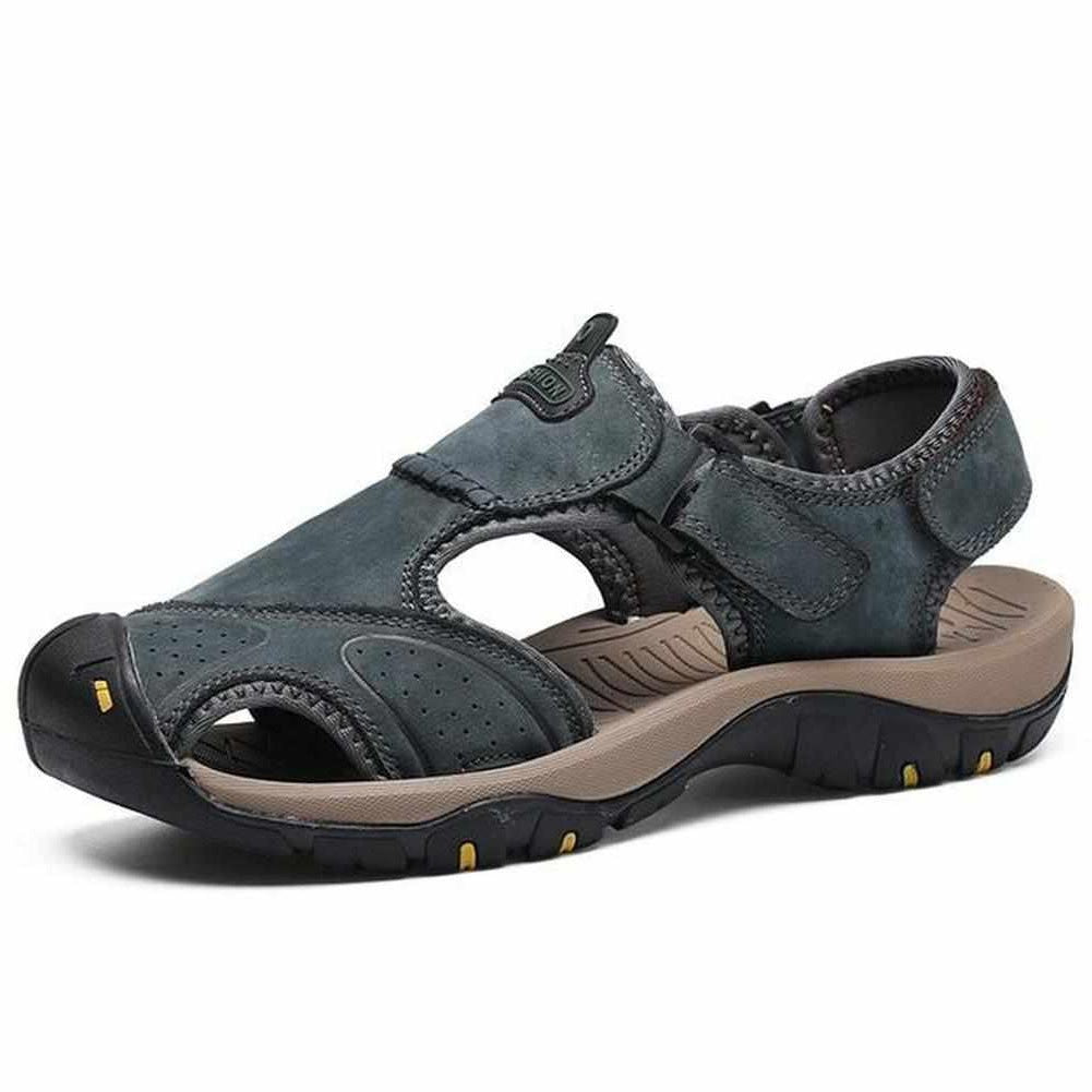 Sandales de randonnée en cuir pour homme - North Royal - Projet Paris - Confort et robustesse