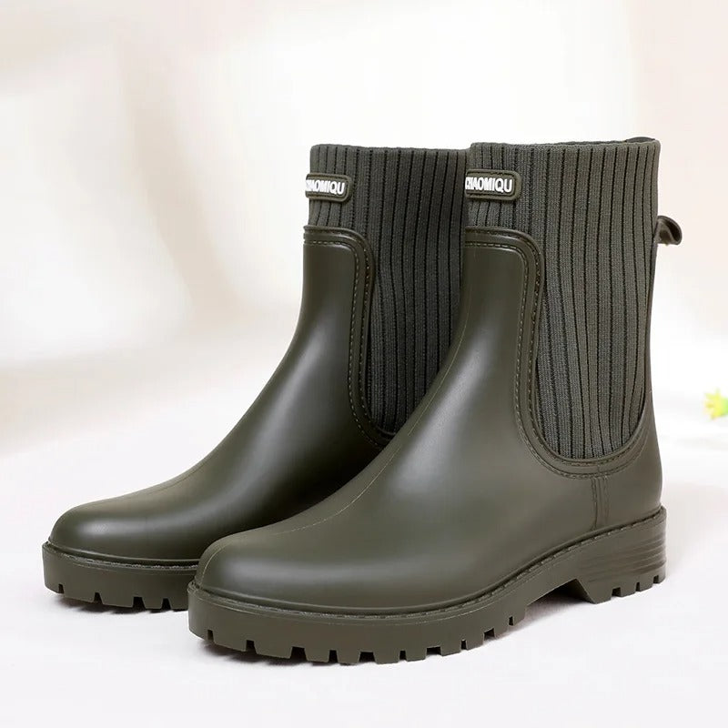 Bottes de Pluie Confortables - Luxueuses pour Femmes - Proejt Paris - Élégance