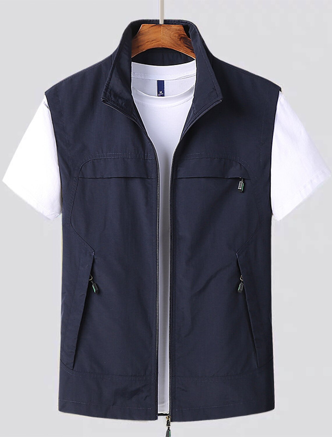 Gilet Homme à Manches Courtes – Projet Paris – Séchage Rapide et Look Moderne