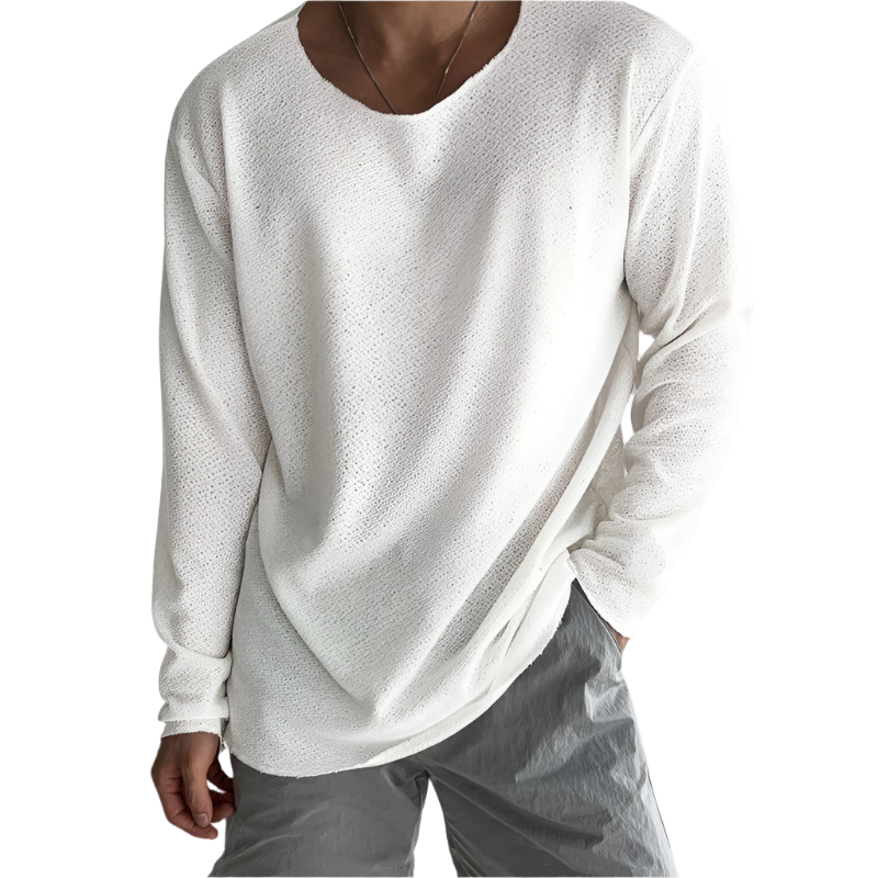Chemise légère à manches longues pour homme – Projet Paris – Élégance décontractée