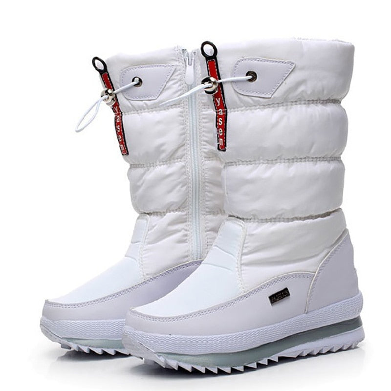 Bottes d'hiver confortables - pour femmes - Douillettes - Projet Paris - Chaleur maximale - Imperméables et disponibles en plusieurs tailles