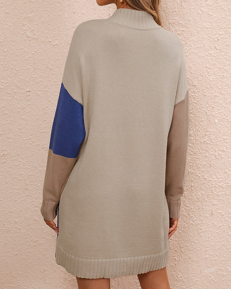 Pull long pour femme - Projet Paris - Confort et chaleur - Parfait pour l'automne et l'hiver