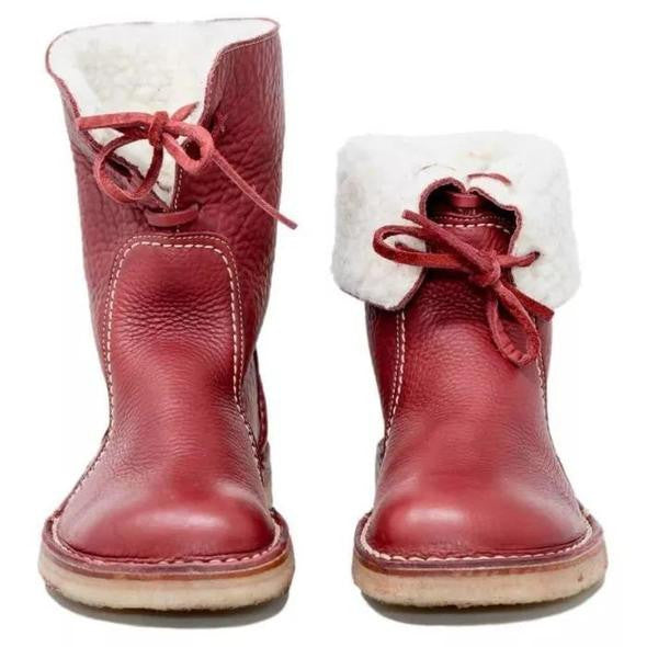 Bottes imperméables - doublure en laine - Projet Paris - Chaudes et résistantes - Idéales pour l'hiver