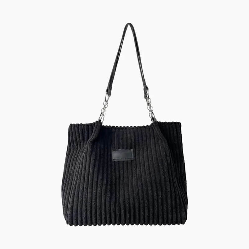 Sac en velours pour femme - Élégance et douceur - Projet Paris - Un accessoire chic pour rehausser votre tenue avec une texture luxueuse - Fermeture magnétique et bandoulière réglable