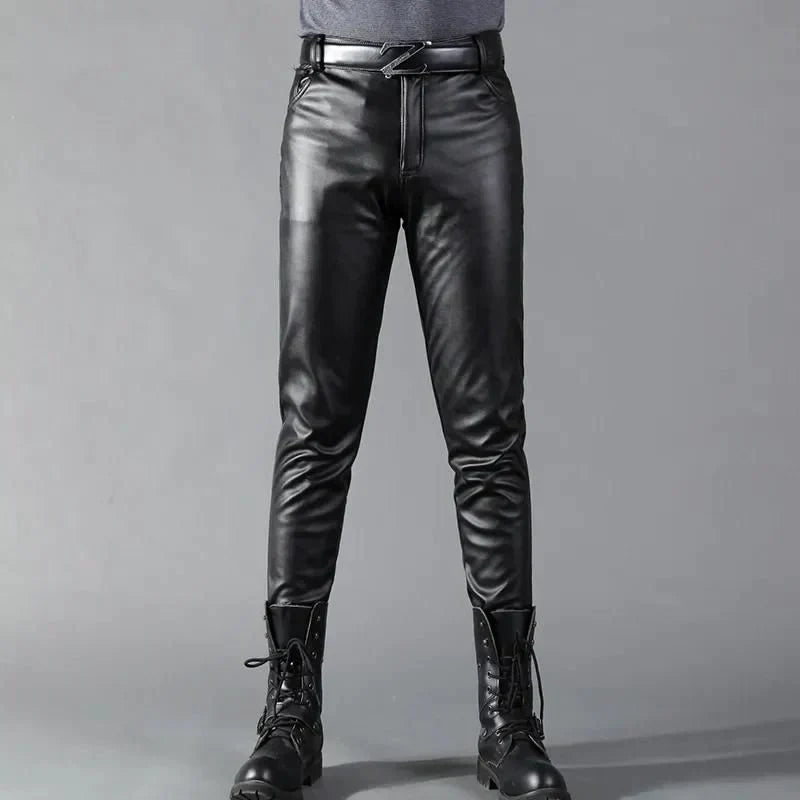 Pantalon cuir homme élégant Orson™ – Projet Paris – Touche luxueuse et moderne