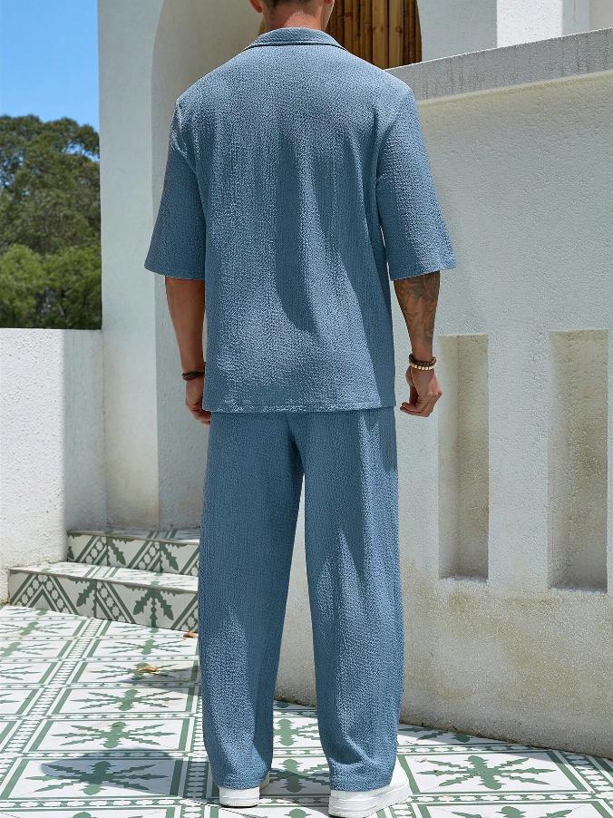 Ensemble deux pièces homme confortable au style moderne – Projet Paris – Look tendance et décontracté