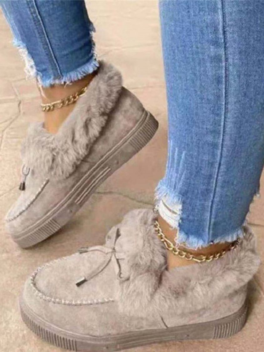 Bottes de neige pour femmes - Bottines casual pour le printemps - Projet Paris - Chaudes