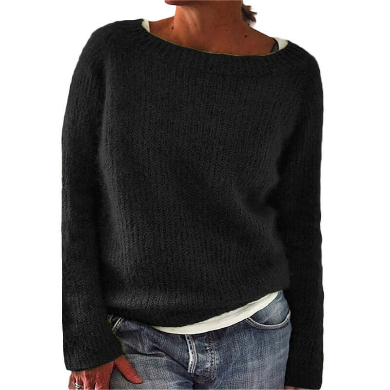 Pull classique en maille pour femmes - Style intemporel - Projet Paris