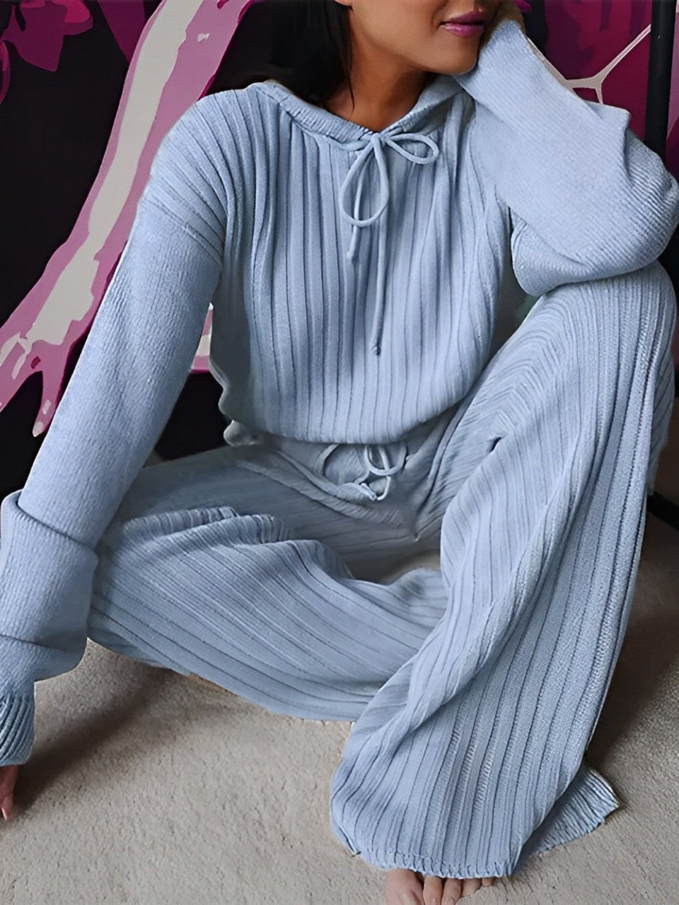 Ensemble d'automne douillet pour femmes - Projet Paris - Confort et chaleur