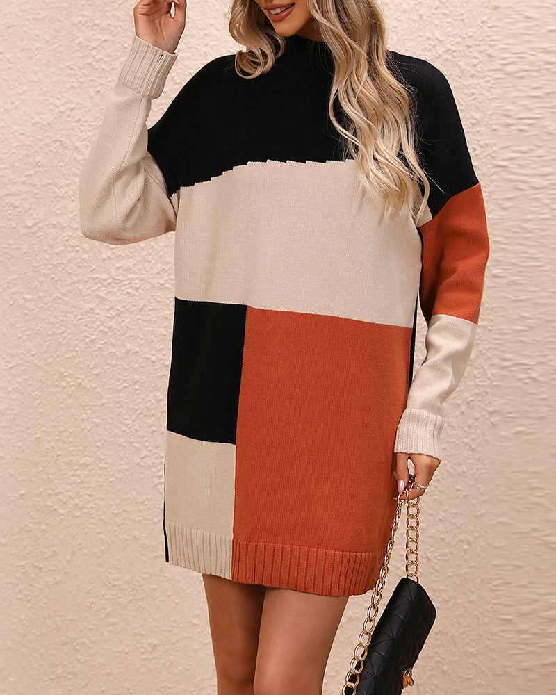 Pull long pour femme - Projet Paris - Confort et chaleur - Parfait pour l'automne et l'hiver