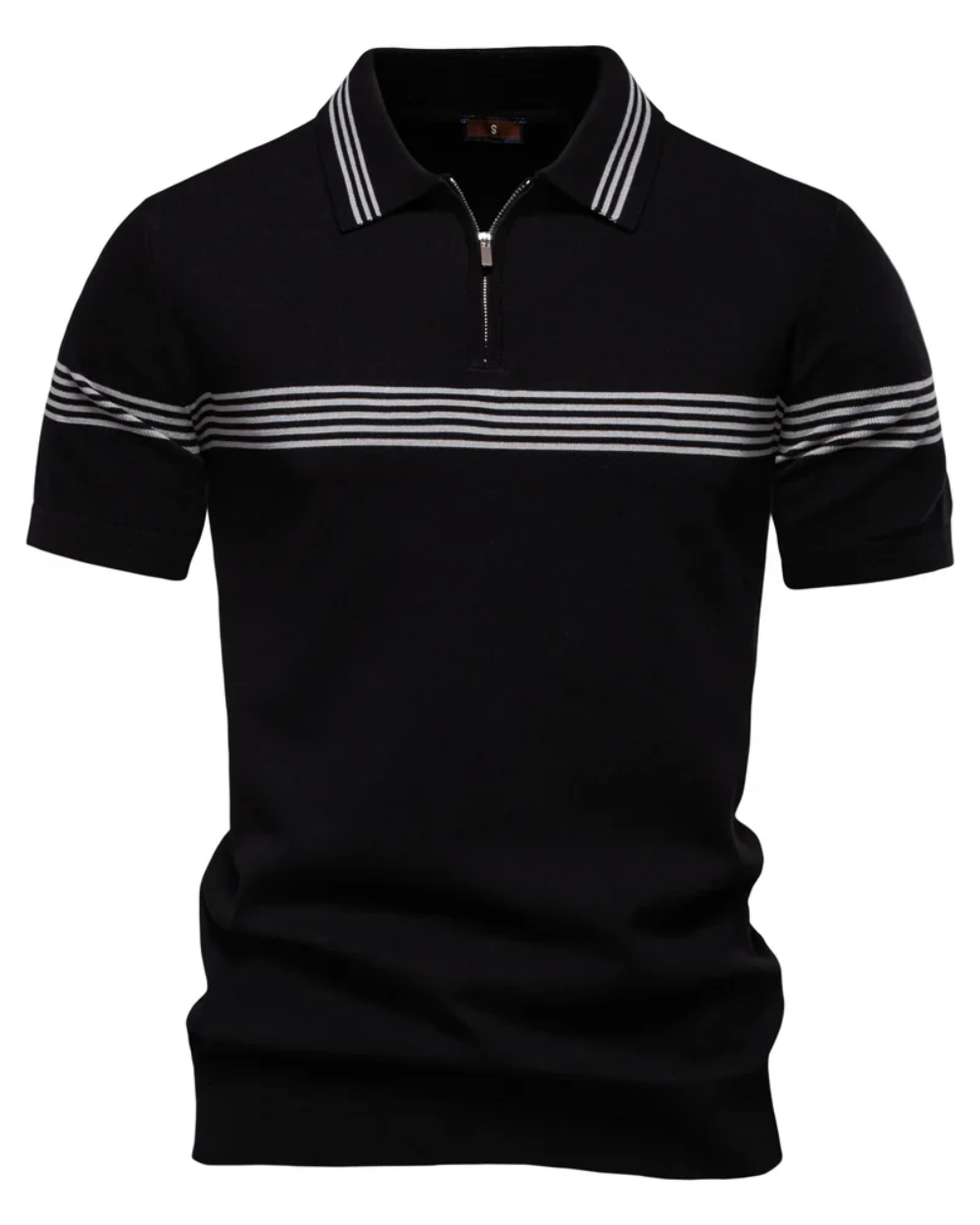 Polo Homme à Rayures – Projet Paris – Coupe Moderne & Tissu Respirant