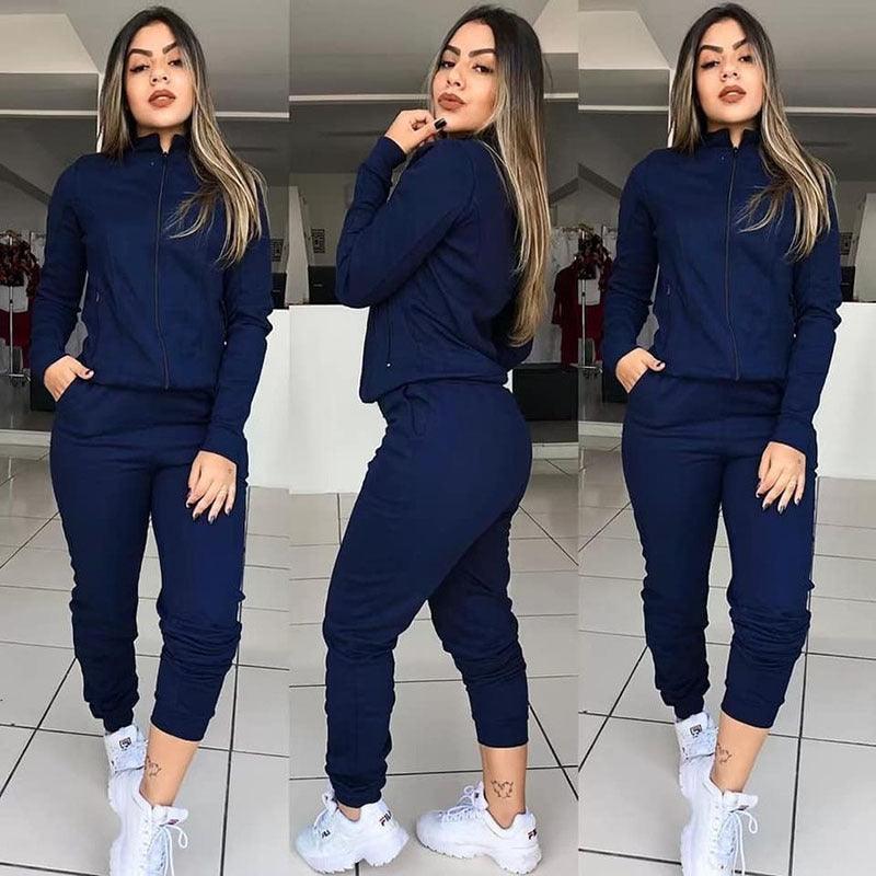 Ensemble classique de vêtements de sport pour femmes - Confort et style pour les activités physiques - Projet Paris