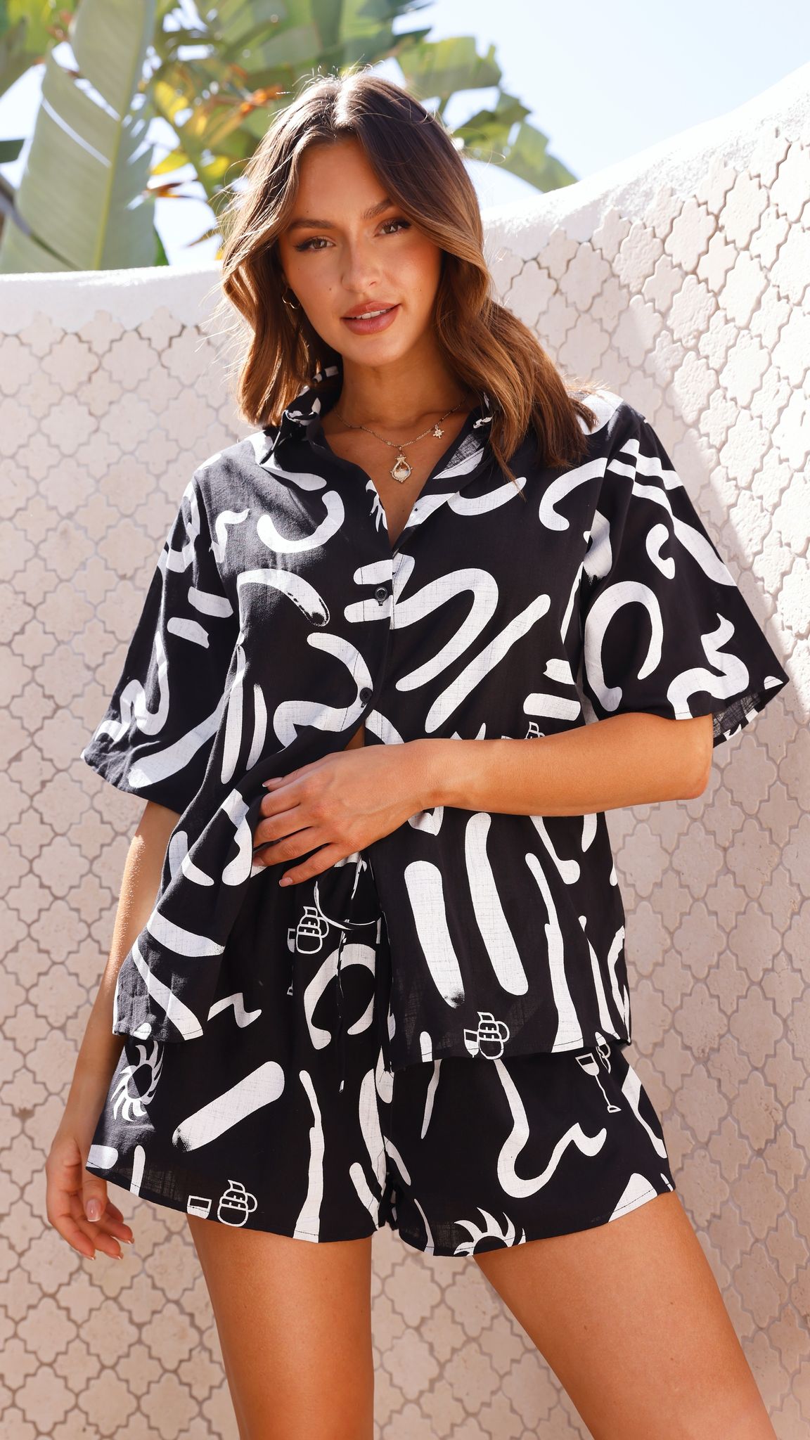 Chemise d'Été Femme Boutonnée – Projet Paris – Style intemporel – Légère et respirante