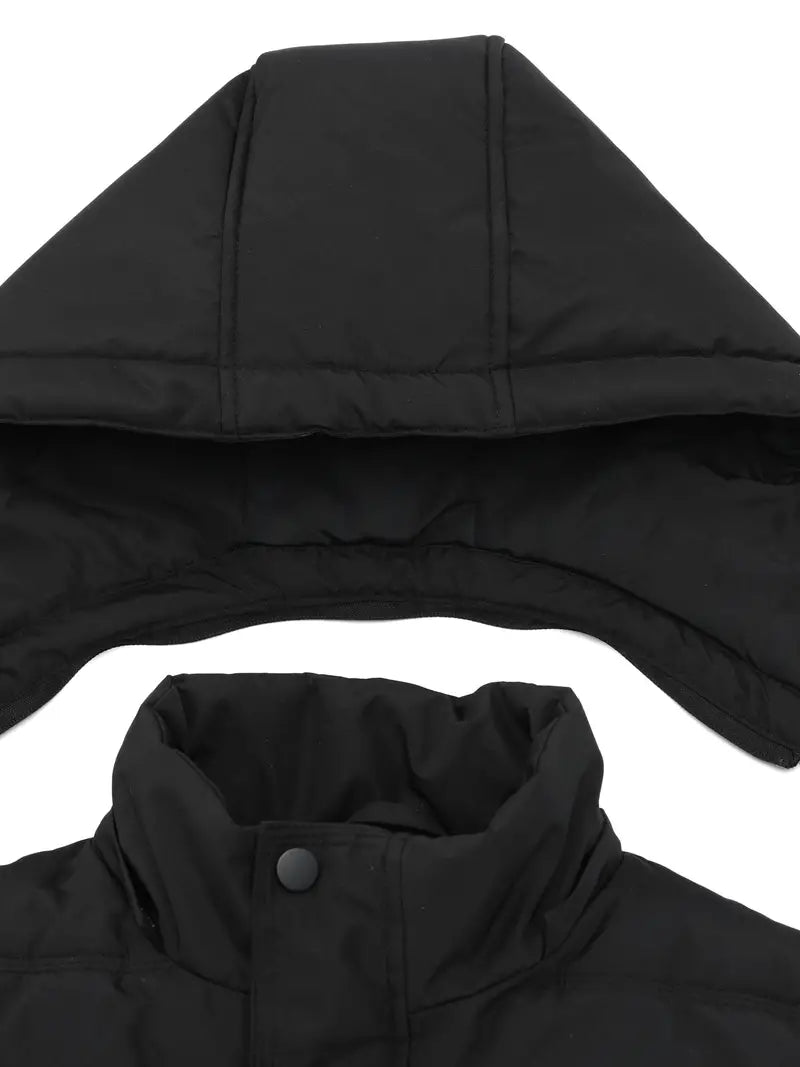 Veste d'hiver pour hommes - Manteau matelassé - Projet Paris - Protection contre l'humidité - Confort