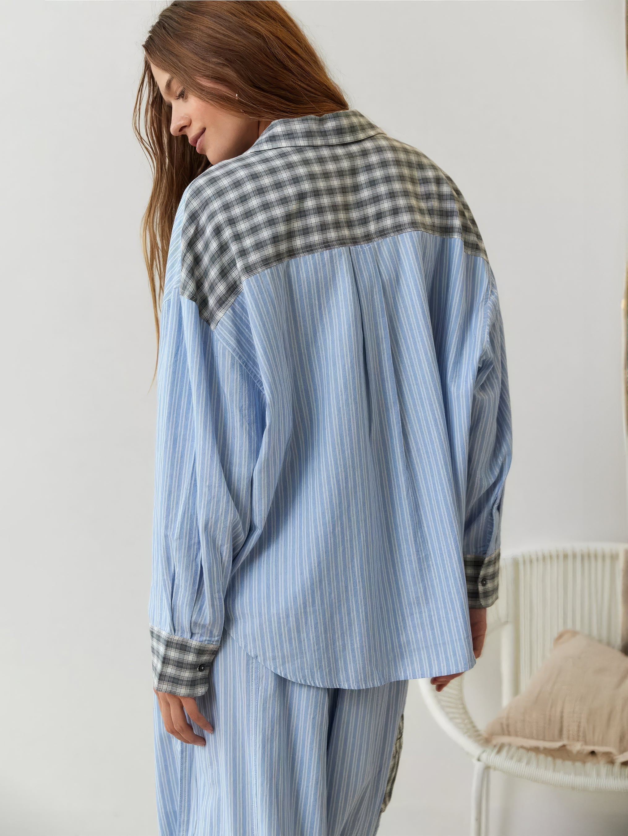 Ensemble de pyjama douillet et ample - Confort optimal pour des nuits reposantes - Projet Paris - Idéal pour le sommeil