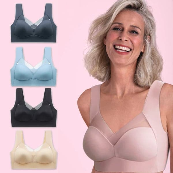 Soutien-gorge push-up sans fils - Effet sexy - Projet Paris - Mettez en valeur votre décolleté avec un confort sans couture - Design sans fils et mousse légère