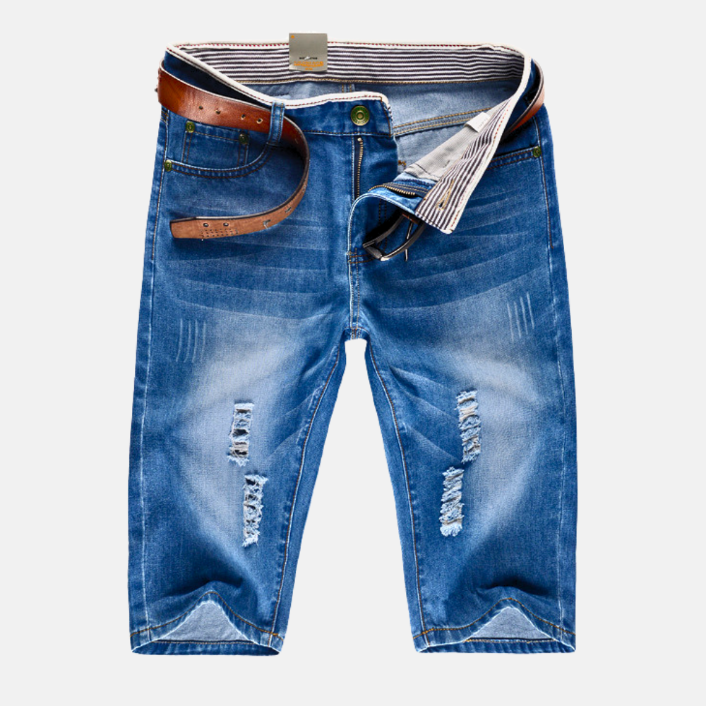 Short en Jean Déchiré – Femme – Eleena – Projet Paris – Look Tendance et Détendu
