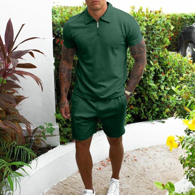 Ensemble deux pièces homme – Style moderne et pratique – Projet Paris – Look décontracté et élégant