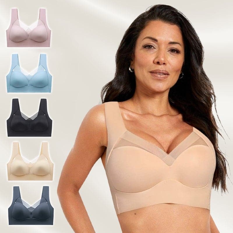 Soutien-gorge push-up sans fils - Effet sexy - Projet Paris - Mettez en valeur votre décolleté avec un confort sans couture - Design sans fils et mousse légère