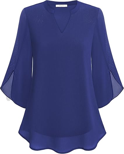 Blouse Chic à Étages – Projet Paris – Style sophistiqué – Polyvalente et féminine