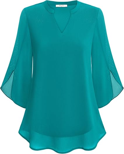 Blouse Chic à Étages – Projet Paris – Style sophistiqué – Polyvalente et féminine