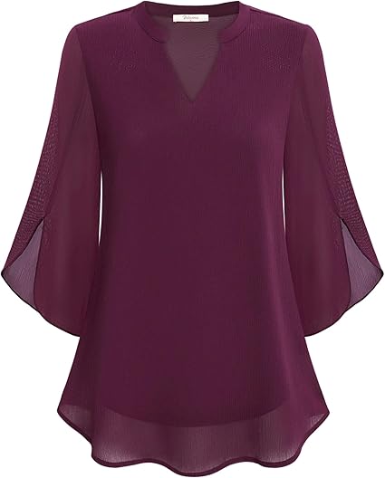 Blouse Chic à Étages – Projet Paris – Style sophistiqué – Polyvalente et féminine