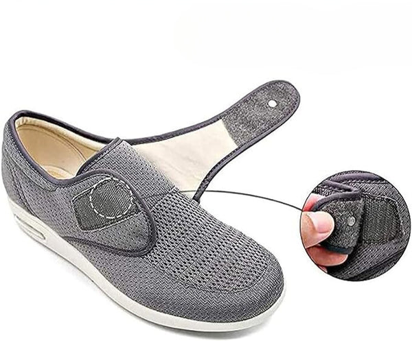 Chaussures larges pour diabétiques - Pour pieds gonflés - Projet Paris - Confort et soutien adaptés aux besoins spécifiques des pieds gonflés - Taille plus grande, design ergonomique