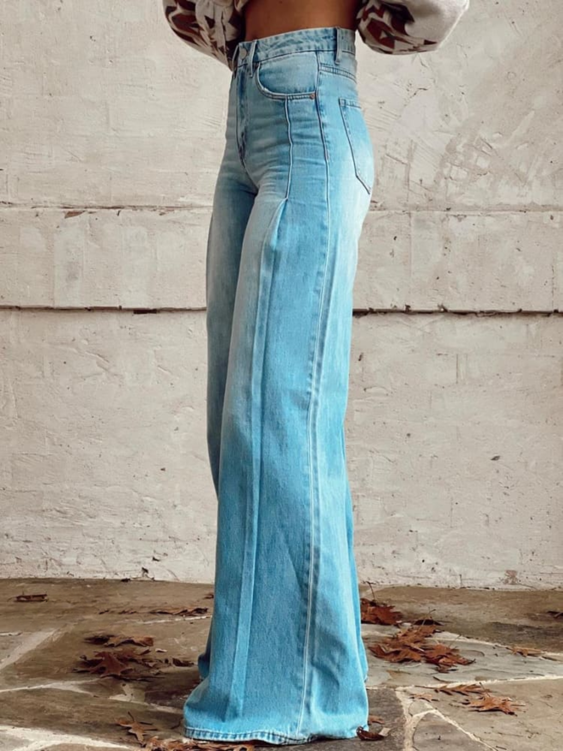 Pantalon large classique - Projet Paris - Simplicité et élégance - Idéal pour toutes les occasions