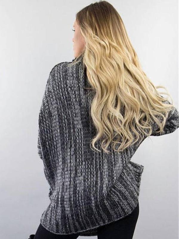 Pull à col haut pour femmes - Confort et chaleur - Projet Paris - Parfait pour l'hiver avec style