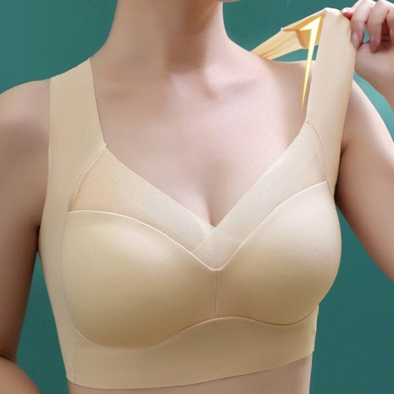 Soutien-gorge push-up sans fils - Effet sexy - Projet Paris - Mettez en valeur votre décolleté avec un confort sans couture - Design sans fils et mousse légère