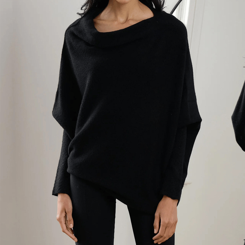 Pull confortable avec finition élégante sur l'épaule pour femmes - Projet Paris - Chic et pratique