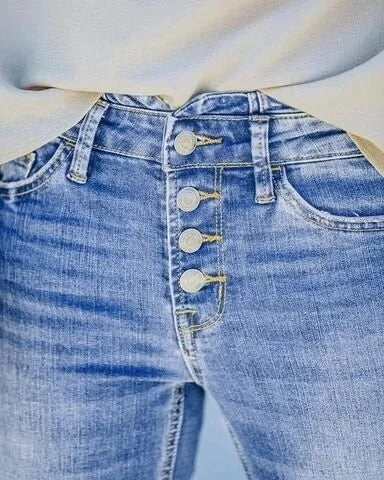 Jeans sexy taille haute 2024 - Projet Paris - Élégant et tendance - Parfait pour un look moderne