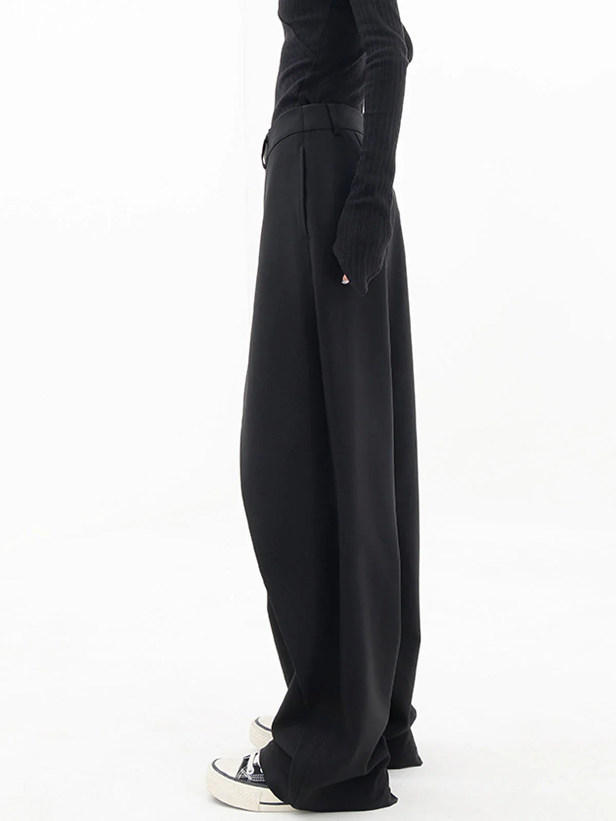 Pantalon large - pour femme - Projet Paris - Style décontracté et confortable - Parfait pour une tenue fluide