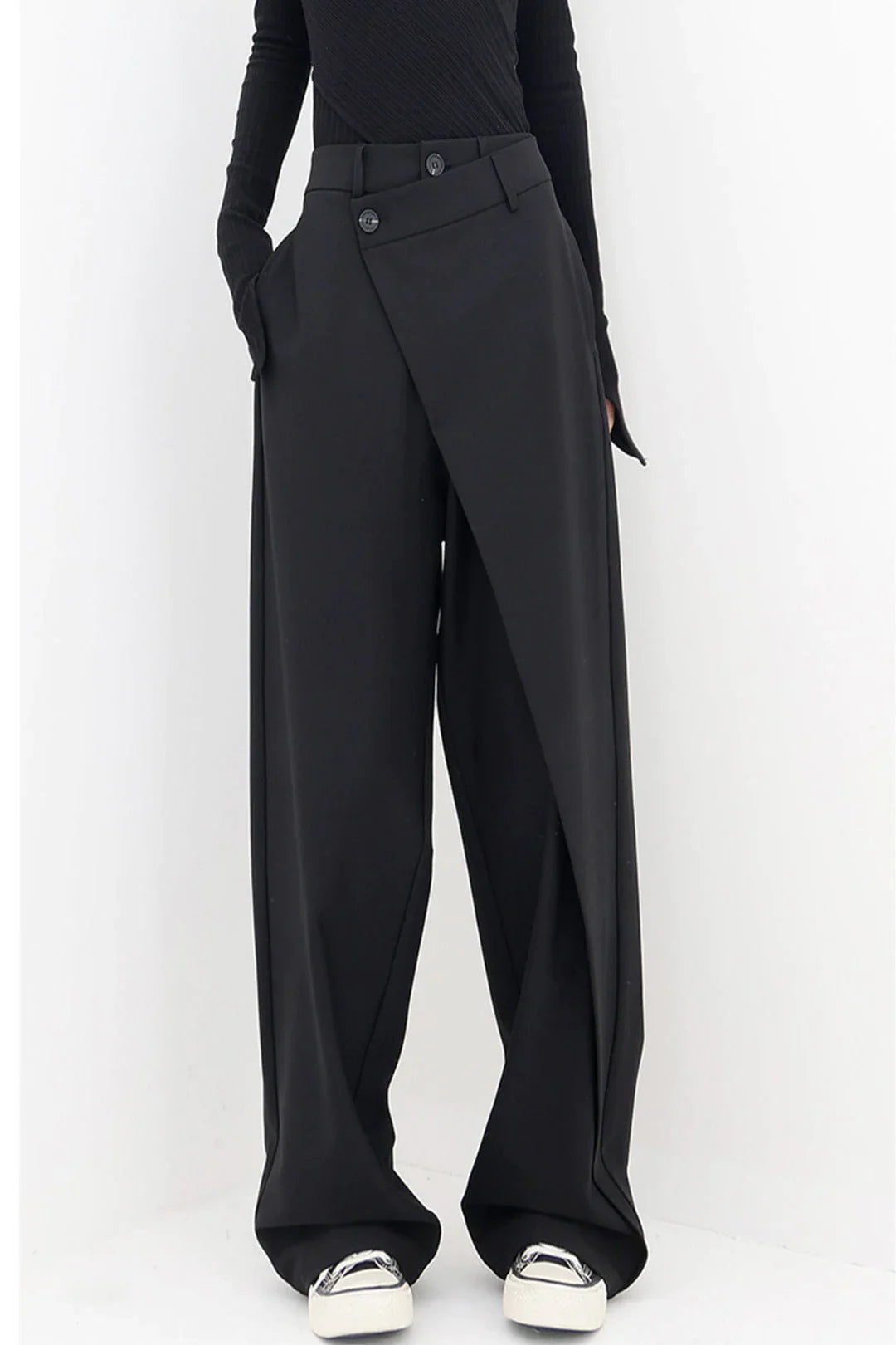 Pantalon large - pour femme - Projet Paris - Style décontracté et confortable - Parfait pour une tenue fluide