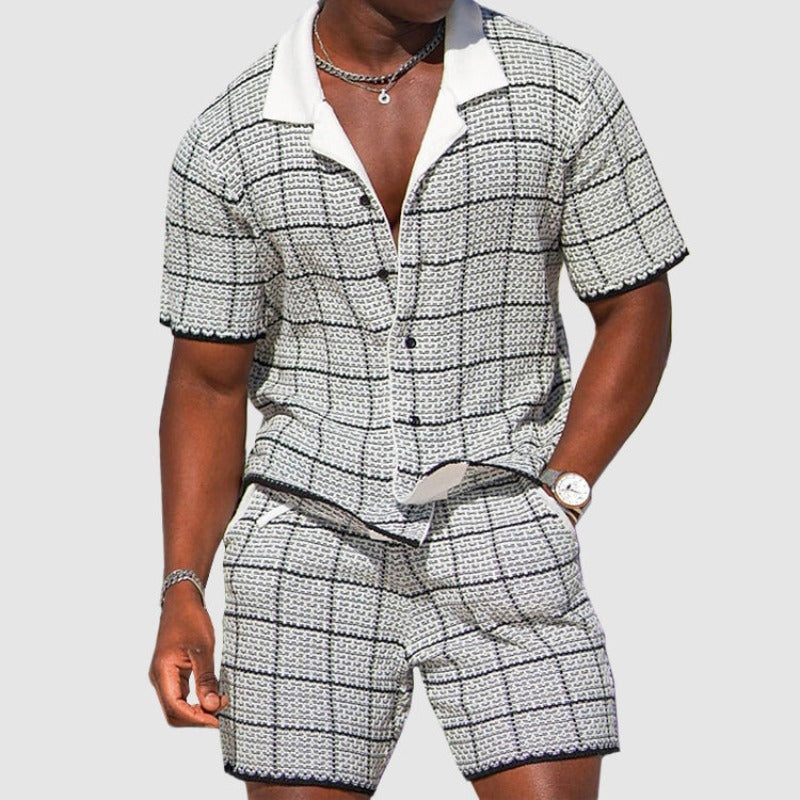 Ensemble Premium à Carreaux pour Homme – Orlan – Projet Paris – Look Classique et Confort Absolu