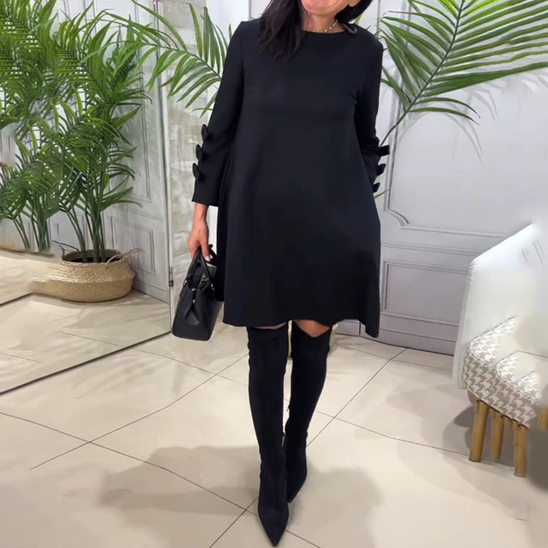 Robe décontractée à manches longues pour femmes - Confortable - Projet Paris - Look casual -