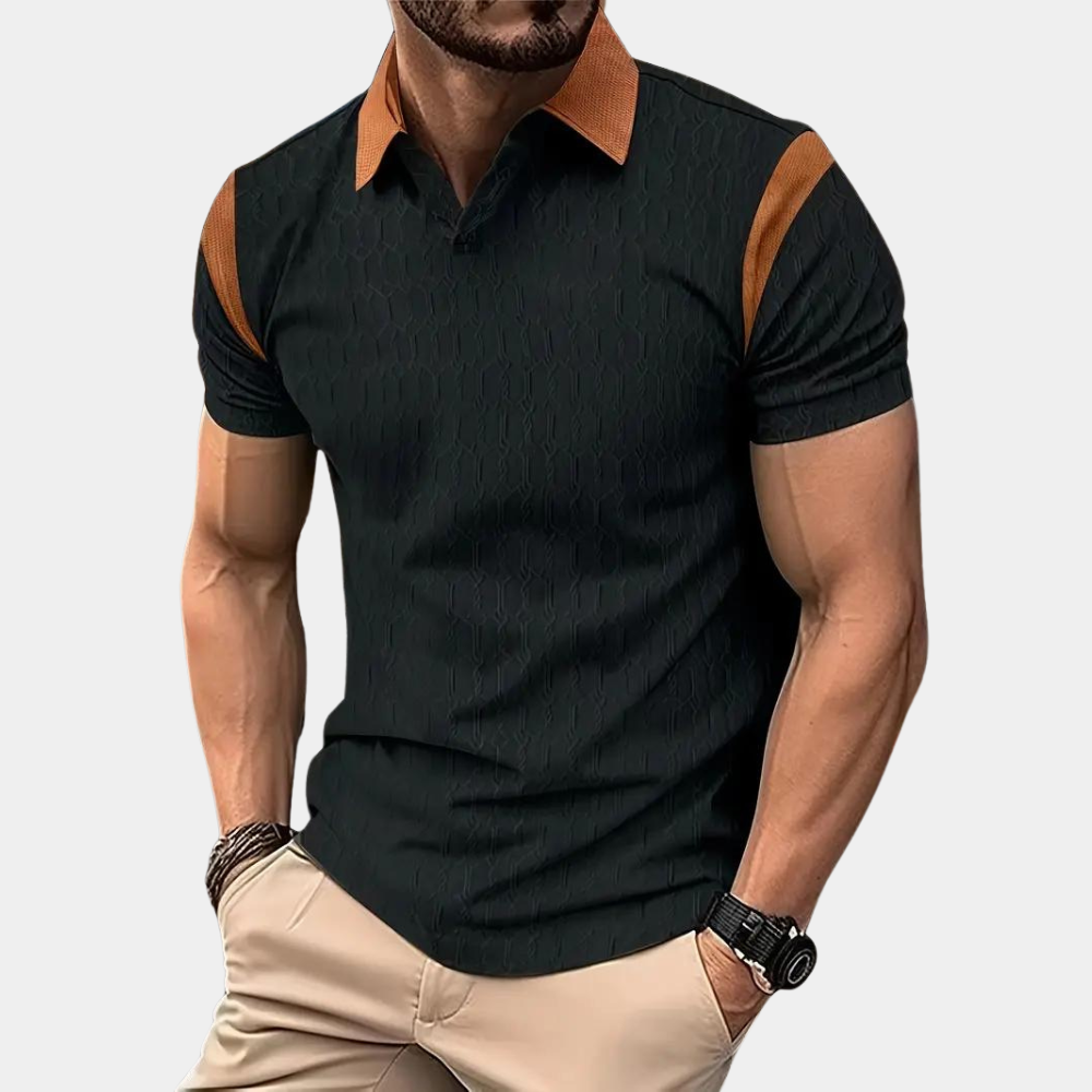 Polo homme élégant – Projet Paris – Tissu respirant et coupe stylée