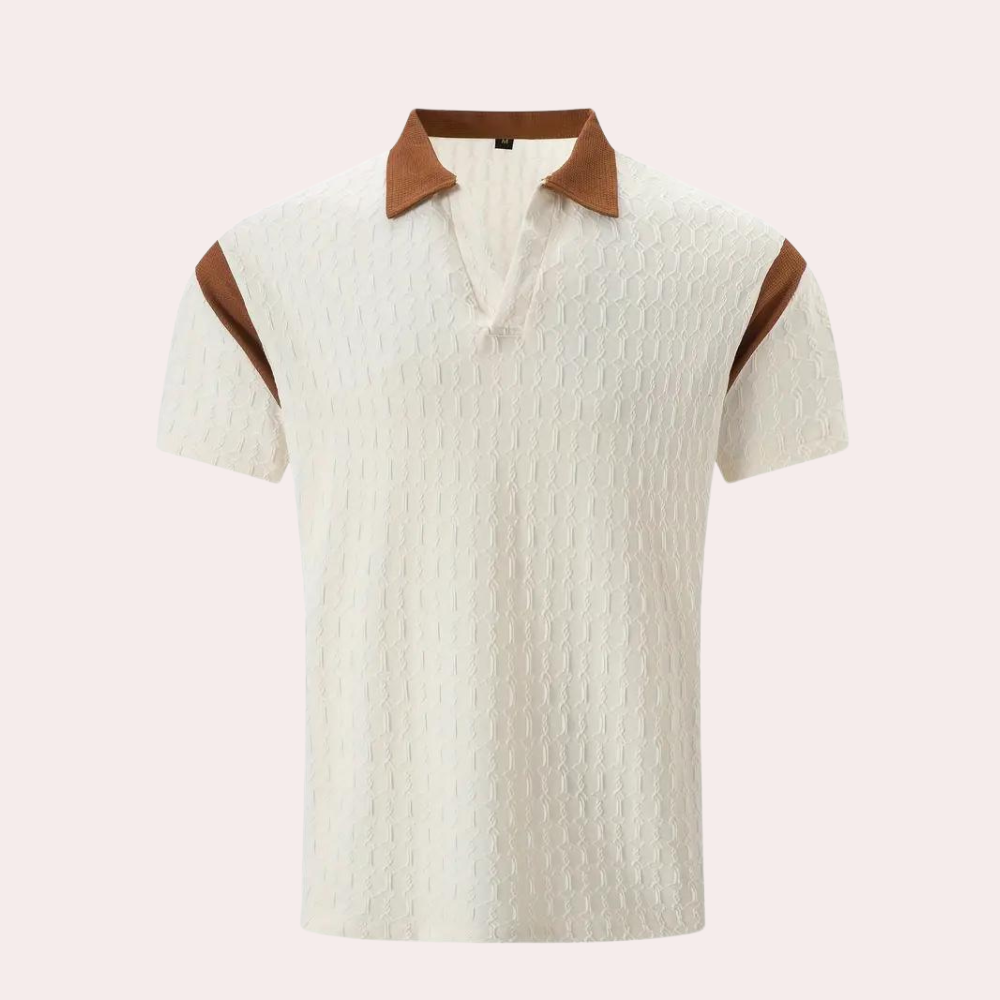 Polo homme élégant – Projet Paris – Tissu respirant et coupe stylée