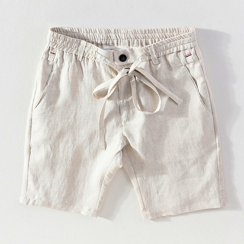 Shorts en Lin Léger Homme – Baldwin – Projet Paris – Parfait pour les Journées d'Été