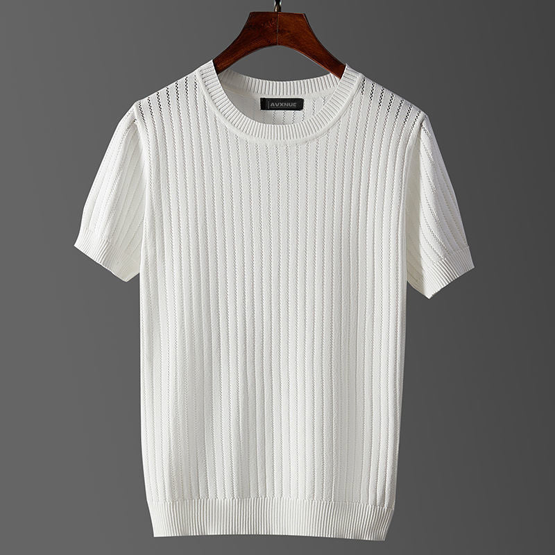 T-shirt tricot homme Charles Morrison Casual – Projet Paris – Confort ultime
