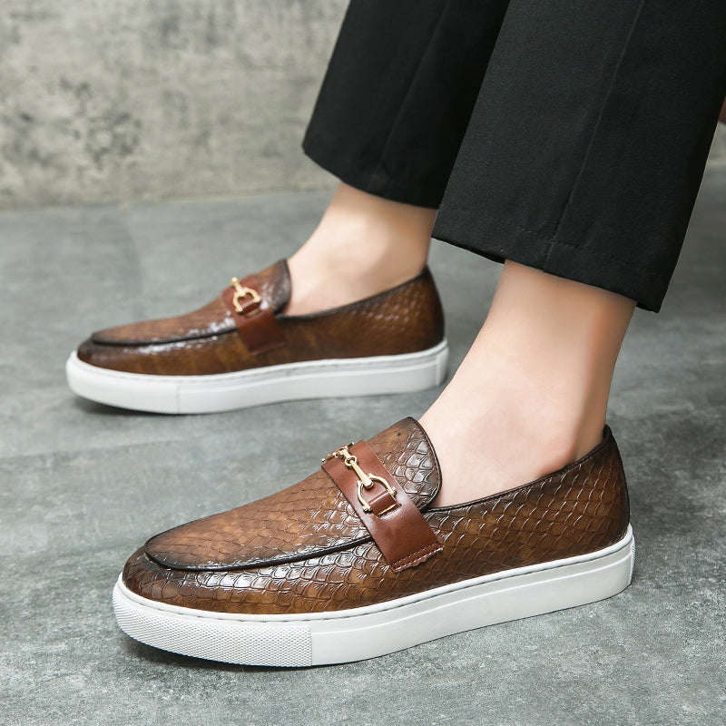 Baskets en cuir véritable – CrocShine – Projet Paris – Confort maximal – Semelle souple